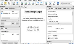 Anthemion Jutoh(电子书制作工具) v3.28.0 便携版