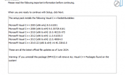 MultiPack Visual C++ Installer(VC++ 运行库集合包) v4.00