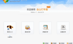 金山打字通2013(打字练习测试软件) 中文绿色版