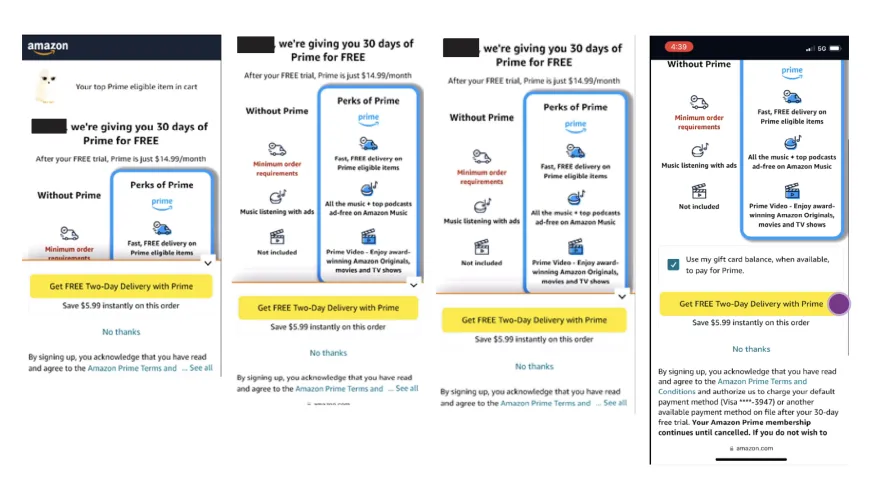 联邦贸易委员会：亚马逊欺骗数百万人注册Prime订阅
